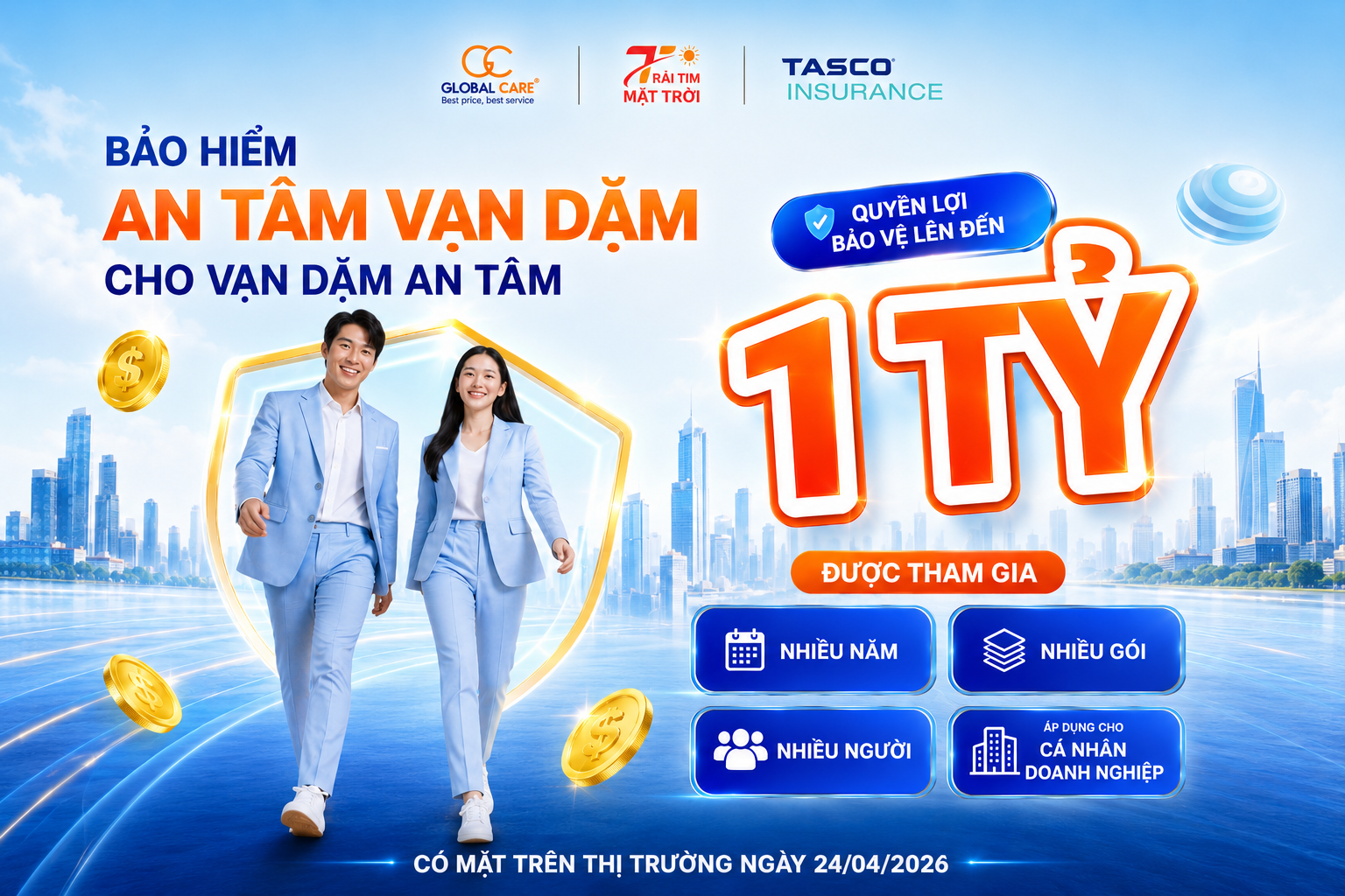 Bảo hiểm An Tâm Vạn Dặm