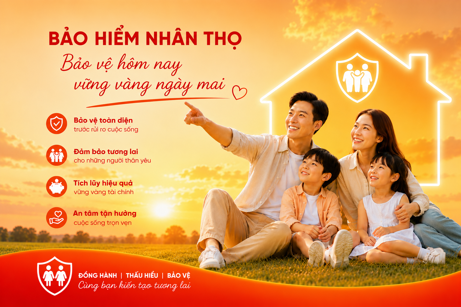 Danh mục sản phẩm bảo hiểm Trái Tim Mặt Trời